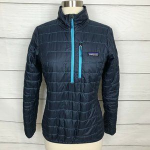 Patagonia Nano Puff Pullover Jacket Navy Blue XS